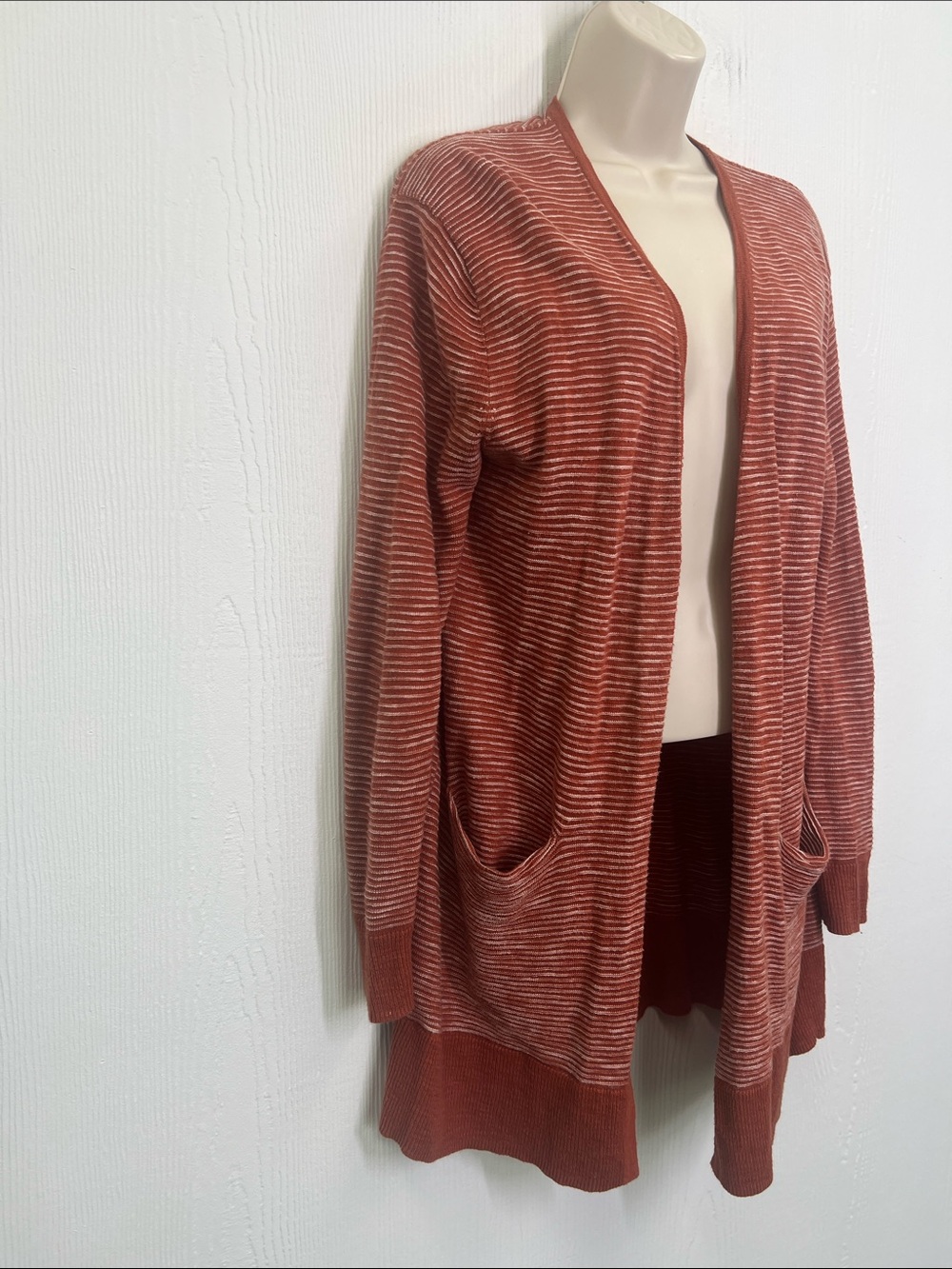 Madewell - Summer Ryder Colorful Striped Long Sleeve Open Cardigan Size XS - Picture 3 of 11